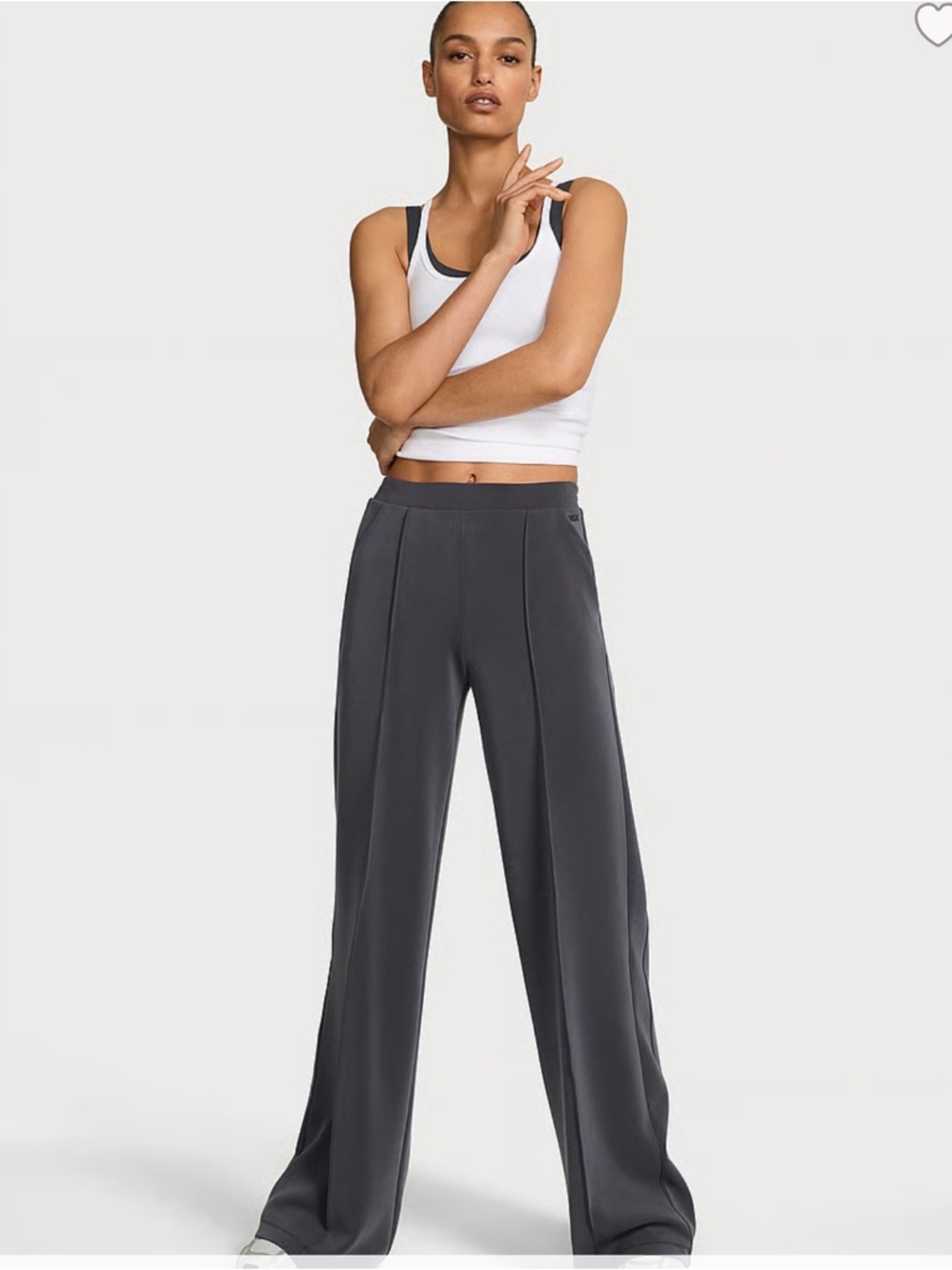 Victoria's Secret Featherweight Knit Wide-Leg Pants